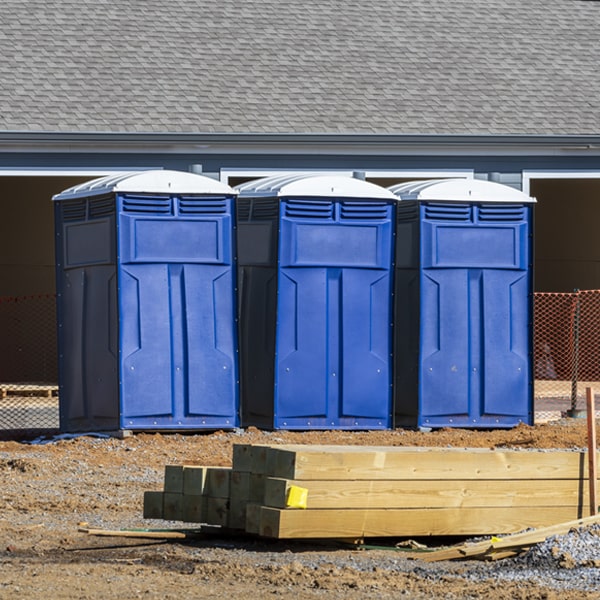 can i customize the exterior of the portable restrooms with my event logo or branding in Fairdealing